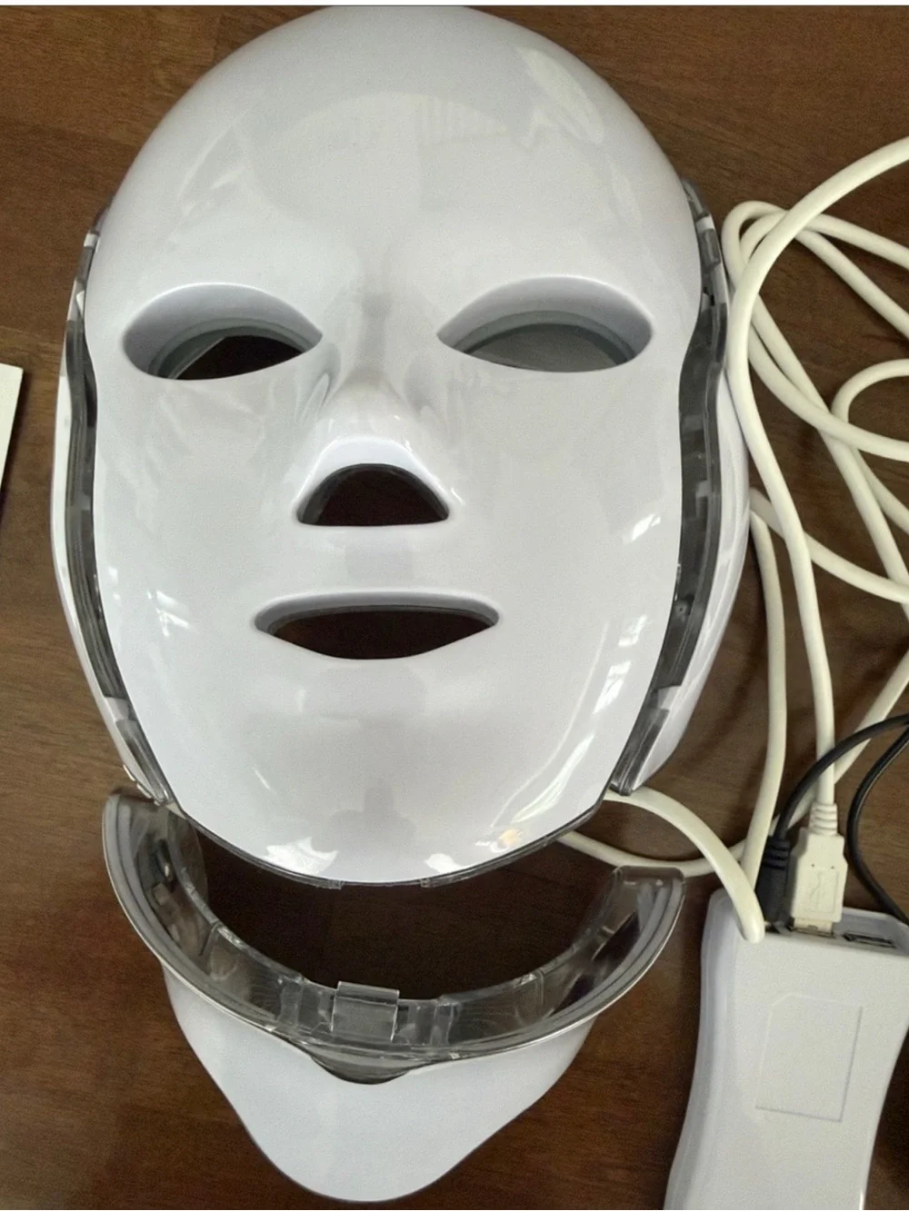 Evertone Omniglow LED Face & Neck LED + Microcurrent Mask (Plus User Manual) ❤️